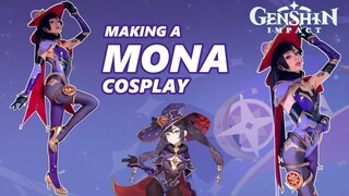 Making a Mona Cosplay from Genshin Impact (Tiktok Compilation) | Anaelic