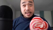 ASMR Heart Shaped Lollipop 🍭 Mouth Sounds & Licking 🍭
