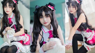 ❤ 你 的 女 友 ❤超凶！会咬人！//远坂凛cos【楚鸢】