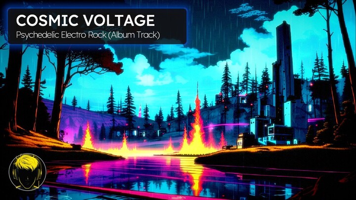 ✦ Cosmic Voltage - Space Rock Music - Psychedelic Rock Music - Electro Rock Music | BitFrequencies