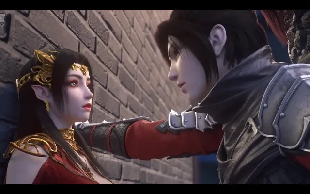 ช่วงเวลาโรแมนติกของ Queen Medusa กับ Xiao Yan