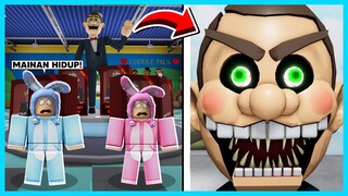 MIPAN & ZUZUZU Di Kejar Mainan Hidup Bernama Mr Funny's Di Toko Mainan Horror! - Roblox Roleplay