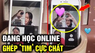 Đang Học Online, Cặp Đôi Nam Nữ Làm Hành Động NHÌN MÀ TỨC , Đám Bạn Học Chỉ Biết Cười Trừ