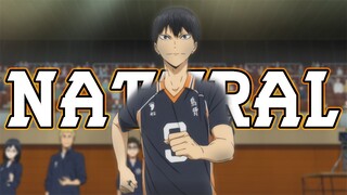 Haikyuu  [AMV]  Kageyama Tobio  - Natural [1080P] HD