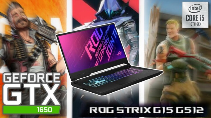 Unboxing ROG Strix G15 G512LI - Gaming Test | indonesia
