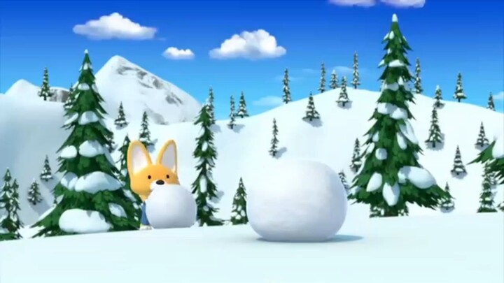Pororo Membuat Manusia Salju - Pororo Bahasa Indonesia