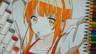 MENGGAMBAR: KARAKTER ANIME SHIINA MAHIRU