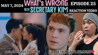 Episode 25 | What's Wrong with Secretary Kim? | Kim Chiu | Paulo Avelino | REACTION VIDEO