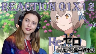 Re:Zero  S1 E12 - "Return to the Capital" Reaction