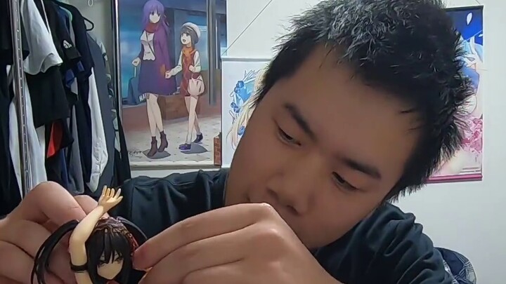 Pakaian dalam 1.000 RMB ver figur Tokisaki Kurumi unboxing dan dipajang, ditambah review sederhana