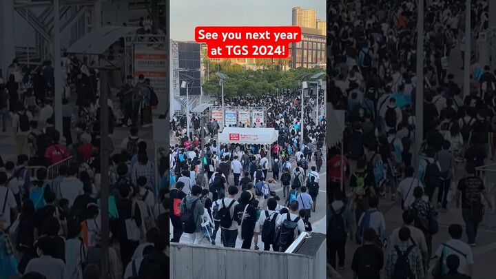 Day 4 of Tokyo Game Show 2023! #東京ゲームショウ #TGS2023 #event #shorts