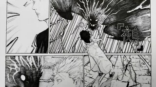 Jujutsu Kaisen manga remake 4 (viewed from left to right)