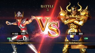 PEGASUS SEIYA VS TAURUS ALDEBARAN