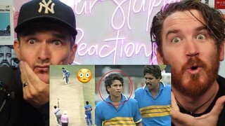16 Year Old SACHIN TENDULKAR Batting 1st time with KAPIL DEV 🔥|  REACTION!!!