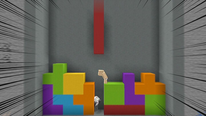 เมื่อคุณพาร์คัวร์ในเกม Tetris...