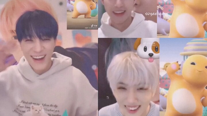 [Nojunxing] Let's enjoy the milk dragon dance cover performed by Park Ji-sung, Hwang In-jun and Lee 