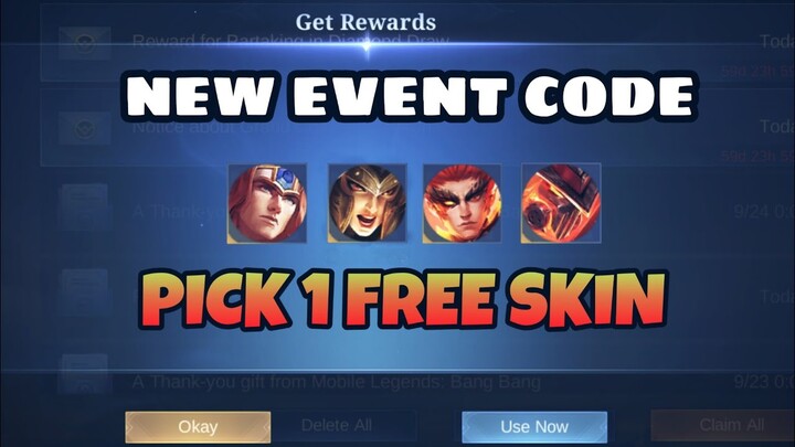 GET FREE EPIC SKIN | NEW MLBB CODE | PART 106 | FEBRUARY 5, 2022 - MLBB