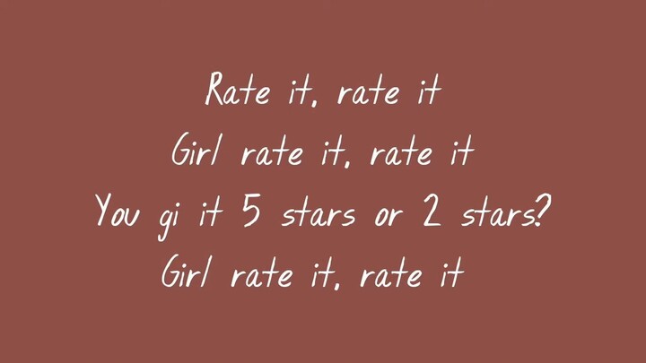 Trumine - Rate It (Video Lyrics)