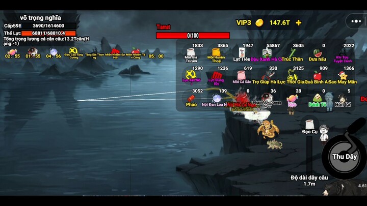 khương tử nha và long điếu hải đánh tiamat #buildagame #钓魂 #102938