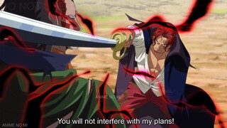 Shanks Humiliates Dragon to Destroy the Revolutionaries - One Piece