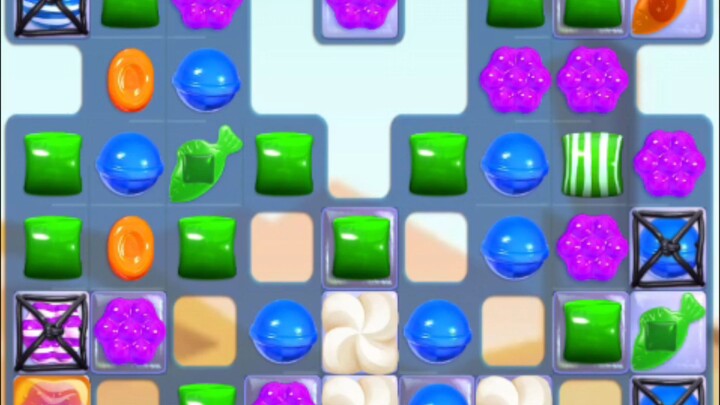 Harus bisa menang di level 123, candy crush
