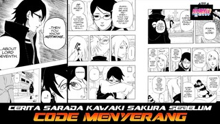 CERITA SARADA KAWAKI DAN SAKURA SEBELUM CODE MENYERANG DESA KONOHA YANG TIDAK DIBUAT MIKIO