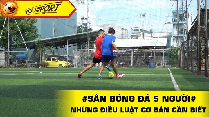 Luật bóng đá 5 người cơ bản - Những nhầm lẫn và lỗi thường mắc phải