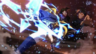 Epic fight between human beings and the monsters