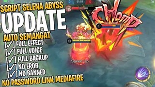 Update!! Script Skin Selena Abyss Full Efeect No Password Patch Terbaru | Mobile Legends