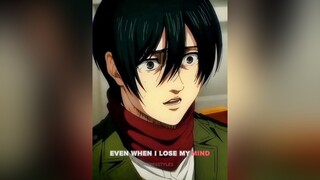 mikasaackerman erenjaeger AttackOnTitan snk aot shingekinokyojin anime animeedit fyp foryou fypage 