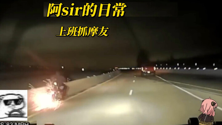 阿sir的日常，上班抓摩友