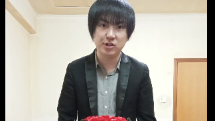 Spend a huge amount of money 400 to give yourself a birthday blessing