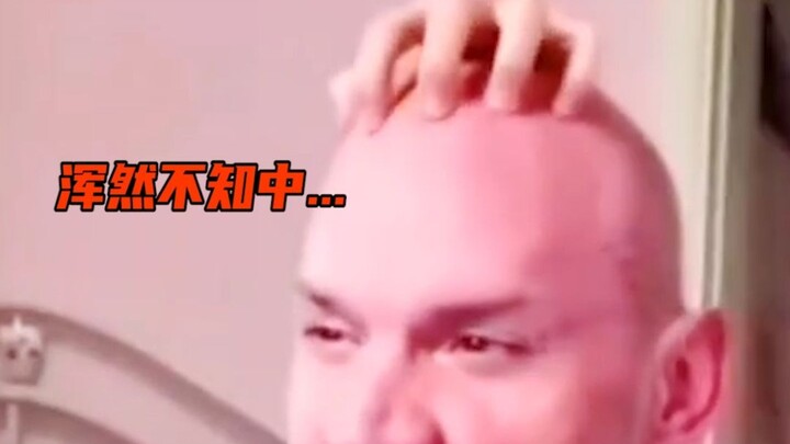 Just asking—those hairs on his head, did the middle-aged guy just grow them?