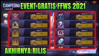 FREE FIRE!! BOCORAN EVENT GRATIS, EVENT FFWS 2021, BUNDLE BAYFRONT RANGER, BUNDLE BAYFRONT GUARDIAN