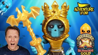 12 Treasure X Sunken Gold “Hunters” WE FOUND REAL GOLD COINS! Challenge Adventure Fun Toy Review!