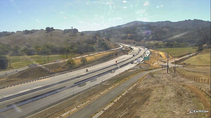 Marin-Sonoma Narrow at San Antonio Creek Construction Time Lapse