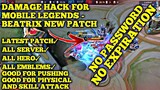Damage hack on mobile legends bang bang - Beatrix Patch ML step by step tutorial