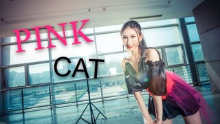 【Miaoyin】It's your little pink cat(^･ｪ･^) Try the full moving camera~ in Weihai pink cat Happy Chine