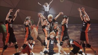 【镜面版】排球少年舞台剧科目一《进化之夏》乌野+集体开场舞