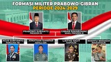 MAKIN DISEGANI DUNIA! Prediksi Susunan Militer Kabinet Prabowo Gibran Periode 2024-2029, Menakutkan