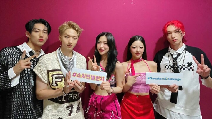 【ชาเลนจ์】220723-ชาเลนจ์กับสาวๆ ITZY ที่แบ็กสเตจของรายการเพลง