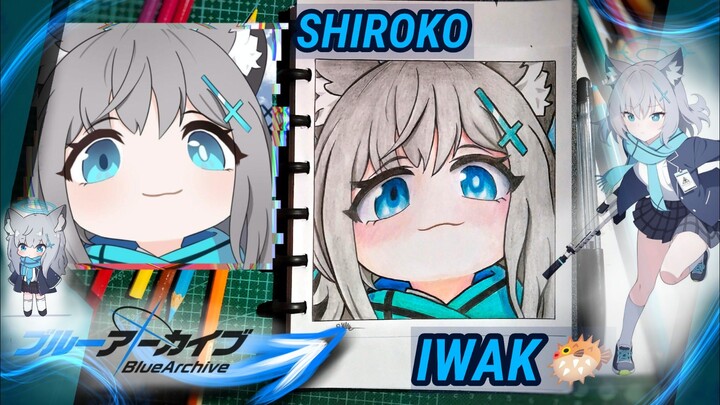 shiroko chibi predator iwak🐡 handal