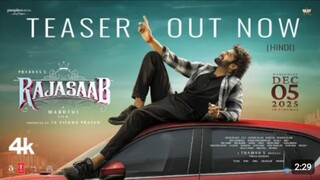 RAJASAAB in hindi movie 2025 official trailer