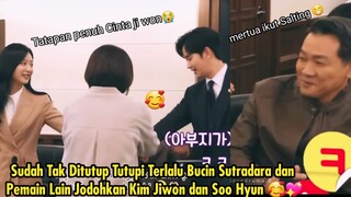 Sudah Tak Ditutup Tutupi Terlalu Bucin Sutradara dan Pemain Lain Jodohkan Kim Jiwon dan Soo Hyun 🥰💖