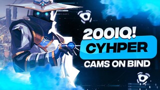 Advanced 200IQ Cypher Setups on Bind - Valorant Tips & Tricks