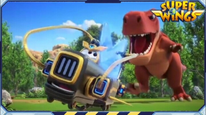 Superwings | S10 | Super Roy in the Age of Dinosaurs | Ep.26