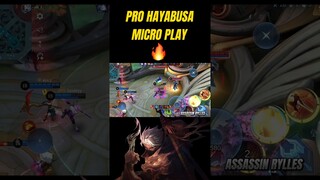 HAYABUSA FAST SHADOW COMBO #mplid #mplindo #mplph #mobilelegends #mlbb #rylleshayabusa #mlbbshorts