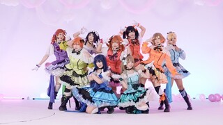 【贰拾+】アイドル ลูกรักของฉัน×lovelive ที่มีผู้ชมบนอินเทอร์เน็ตมากกว่า 3 แสนคน! ท่าเต้นดั้งเดิม ตำแหน่งกล้อ