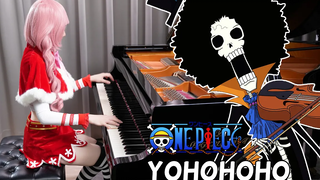 Binks Sake - Yohohoho！One Piece OST「Binks no Sake」Piano Cover (Happy & Emotional Ver) 🍻Rus Piano