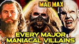 25 (Every) Deranged & Maniacal Mad Max Villains - Backstories, Personalities & Influence - Explored